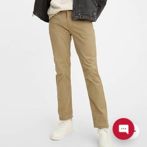 Levi khaki jeans 511 waist 31 x 32
